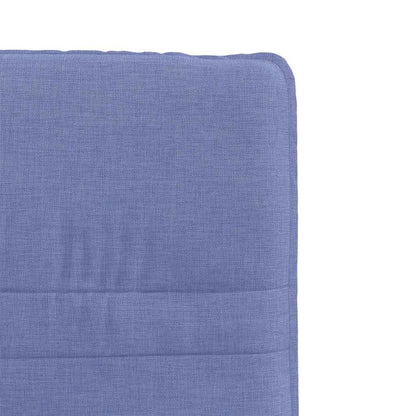 Sedie da Pranzo 2 pz Blu Jeans in Tessuto | homemem39