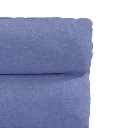 Sedie da Pranzo 2 pz Blu Jeans in Tessuto