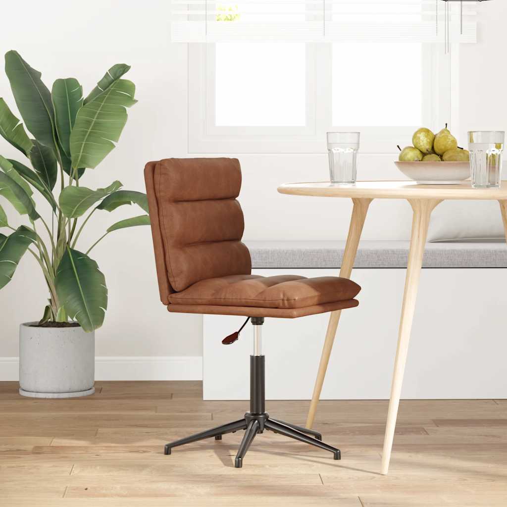 Sedia da Pranzo Marrone in Similpelle | homemem39