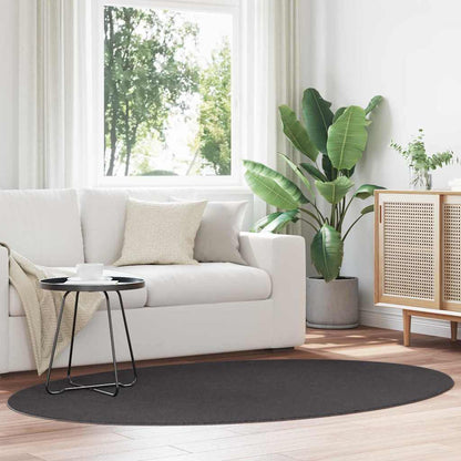 Tappeto HUARTE Antracite 200 x 140 cm 100% Poliestere