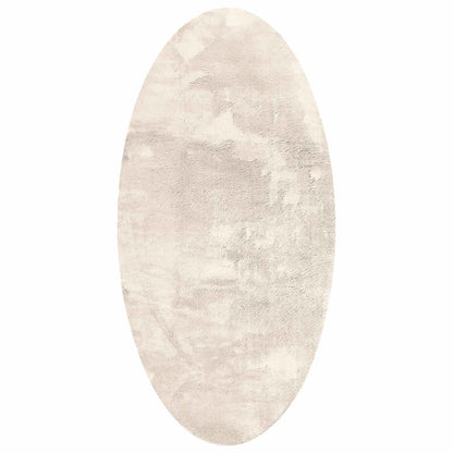 Tappeti per area Ovale HUARTE Beige 100 x 200 cm | homemem39
