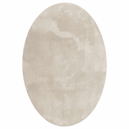Tappeti per area Ovale HUARTE Beige 140 x 200 cm | homemem39