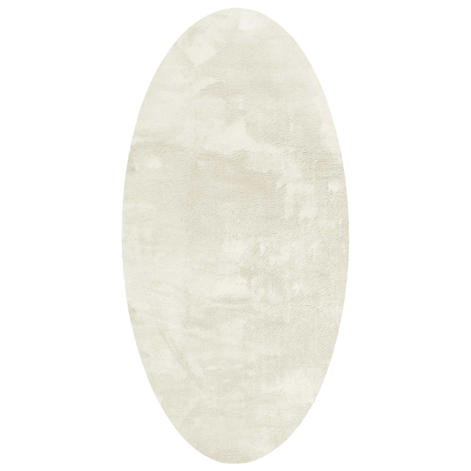 Tappeti per area Ovale HUARTE Crema 100 x 200 cm | homemem39