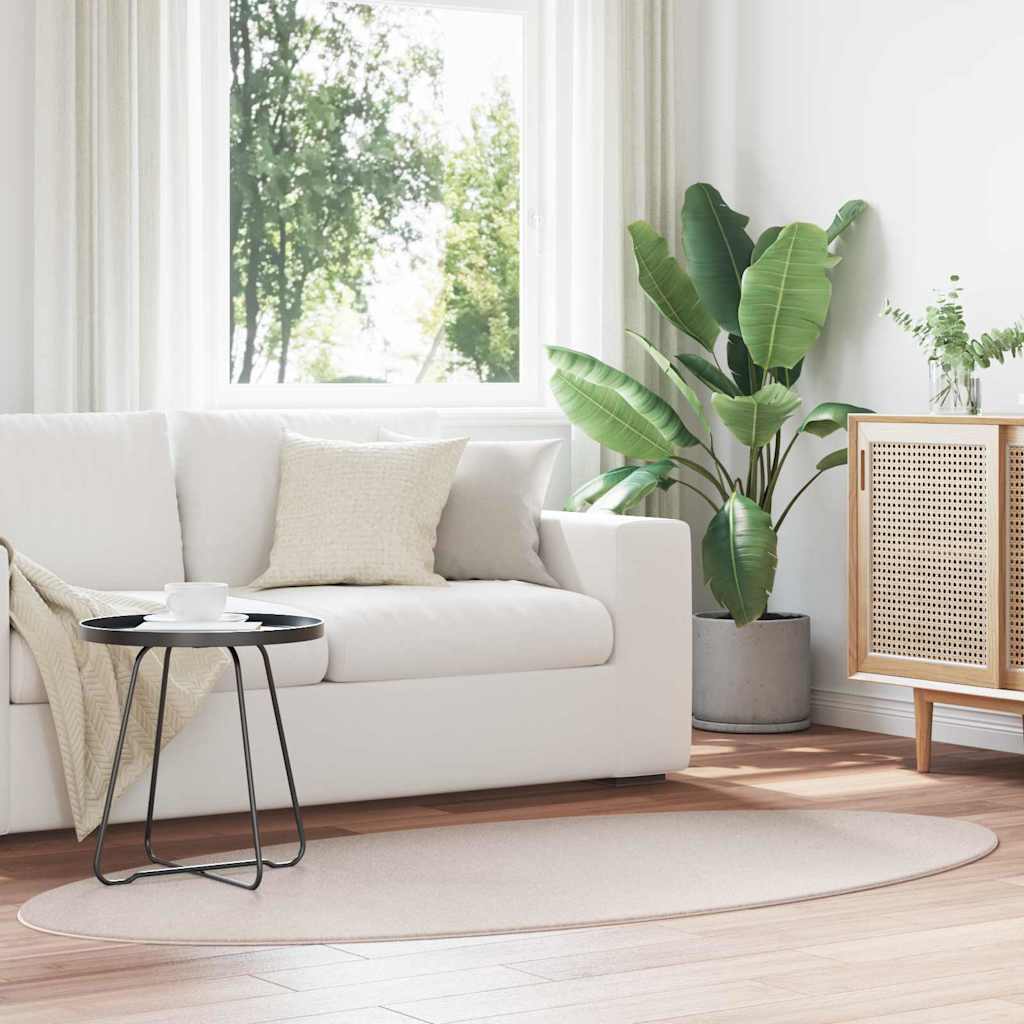Tappeto HUARTE Sabbia 100 x 200 cm 100% Poliestere | homemem39