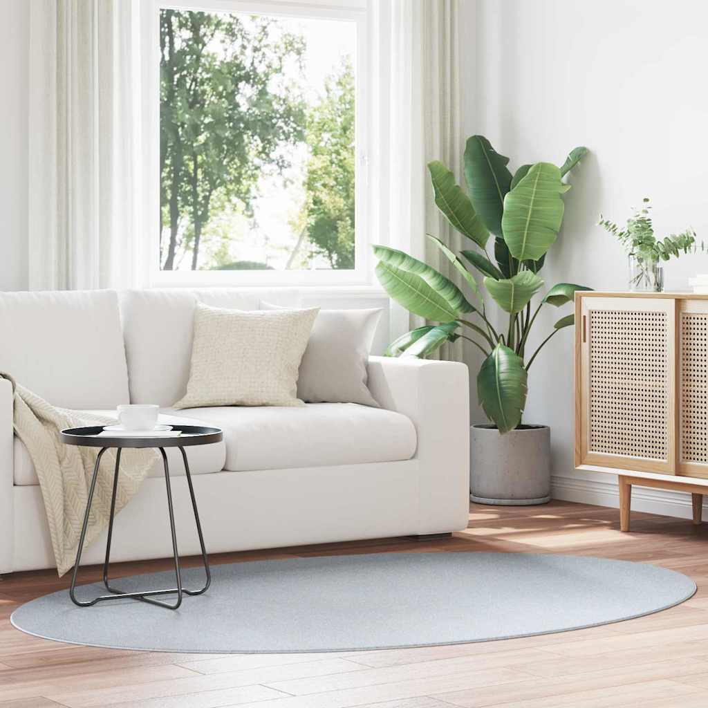 Tappeto HUARTE Grigio 200 x 140 cm 100% Poliestere