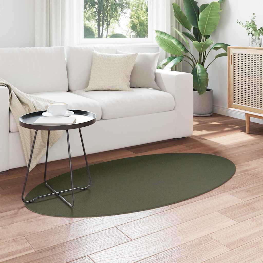Tappeti per area HUARTE Verde Foresta 80 x 150 cm
