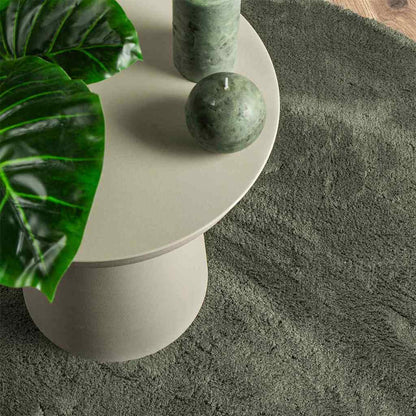 Tappeto HUARTE Verde Foresta 100 x 200 cm 100% Poliestere