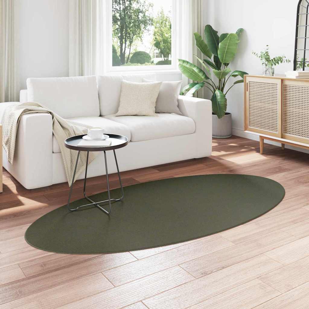 Tappeti per area HUARTE Verde Foresta 100 x 200 cm