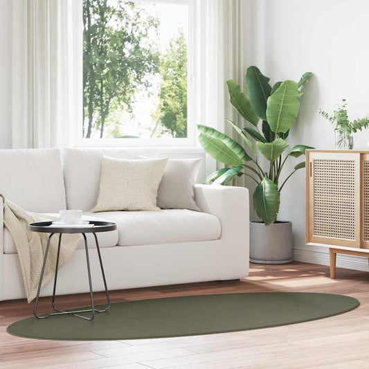 Tappeto HUARTE Verde Foresta 170 x 120 cm 100% Poliestere