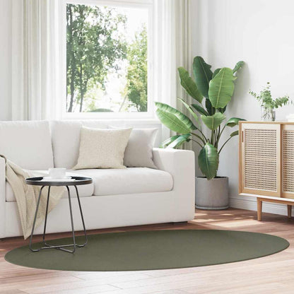 Tappeto HUARTE Verde Foresta 200 x 140 cm 100% Poliestere