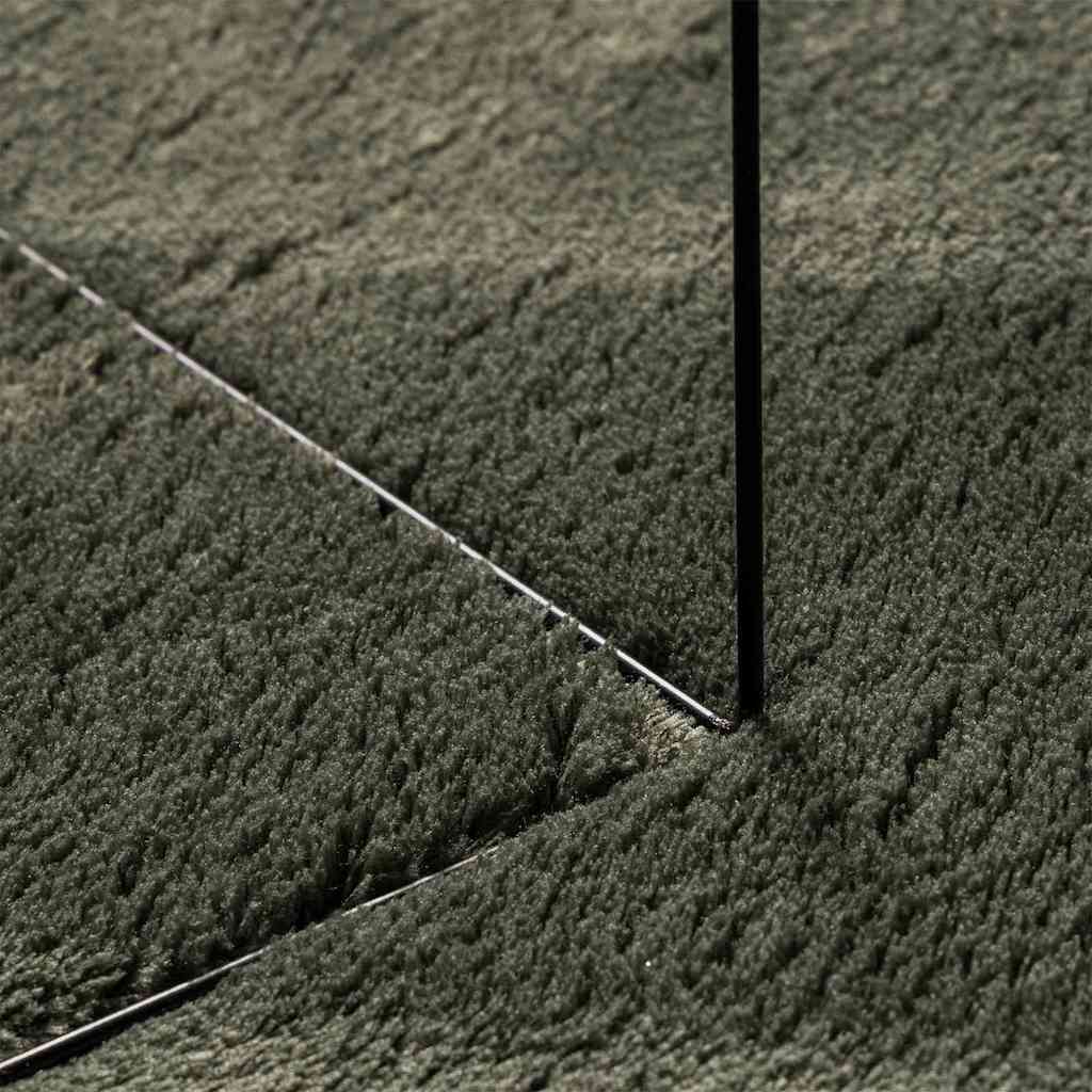 Tappeto HUARTE Verde Foresta 230 x 160 cm 100% Poliestere