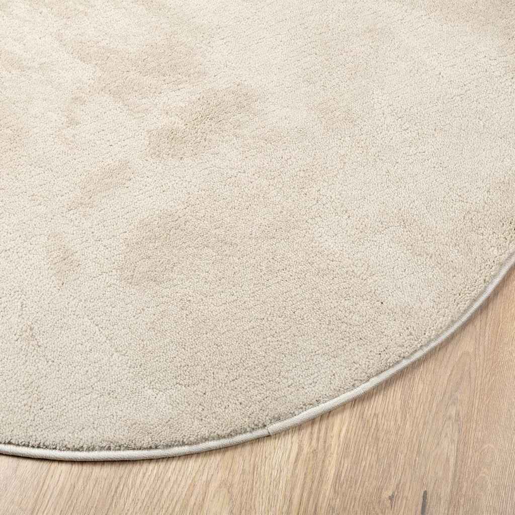 Tappeto HUARTE Beige 160 x 230 cm Poliestere | homemem39