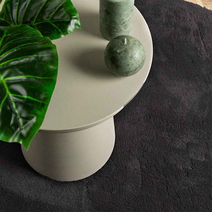 Tappeto HUARTE Nero 80 x 150 cm Poliestere | homemem39