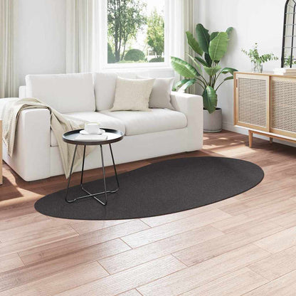 Tappeto Antracite 100 x 200 cm Poliestere