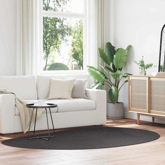 Tappeto HUARTE Antracite 160 x 230 cm Poliestere