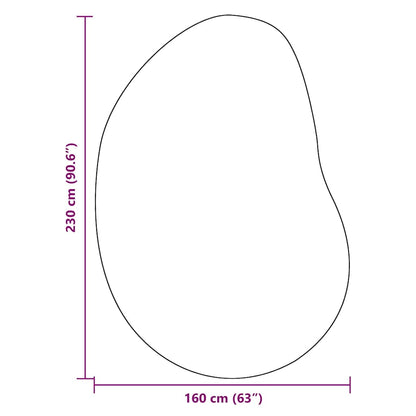 Tappeto HUARTE Antracite 160 x 230 cm Poliestere