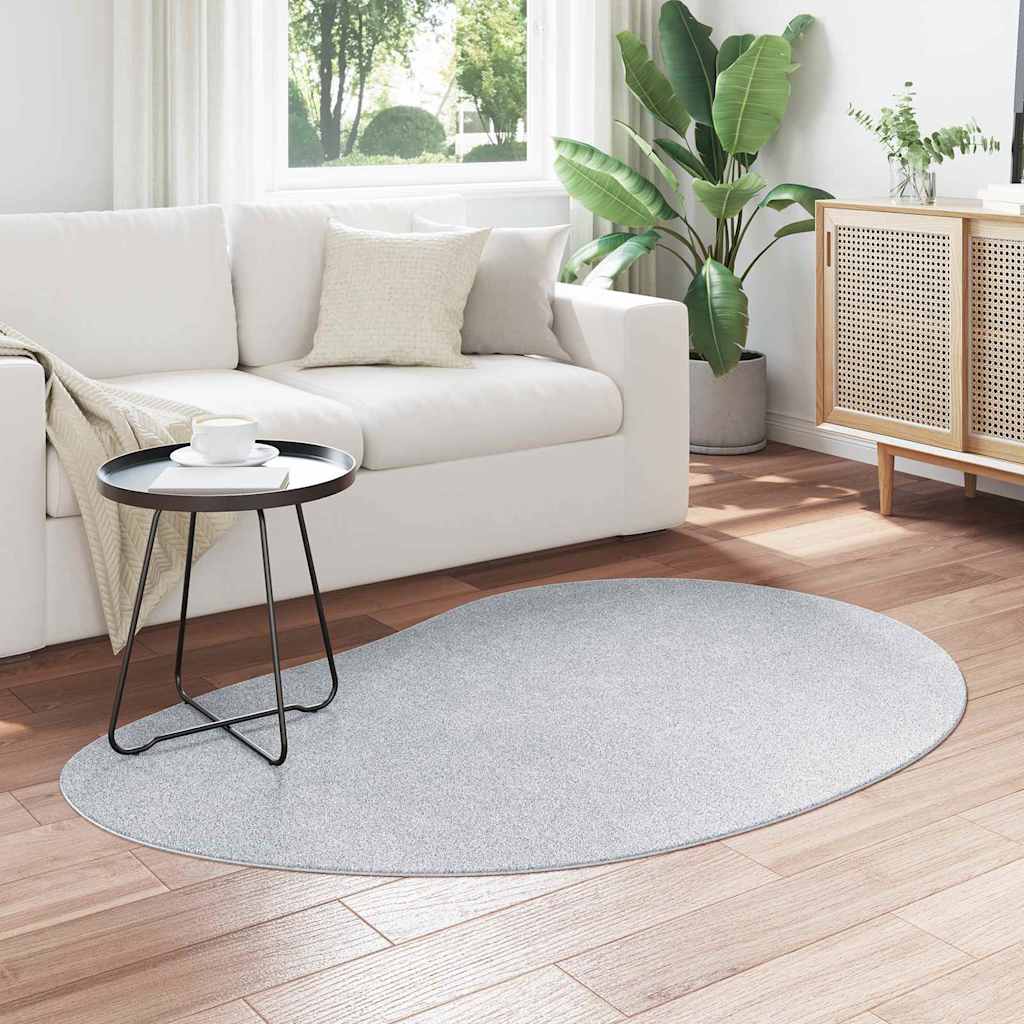 Tappeto Grigio 120 x 170 cm Poliestere