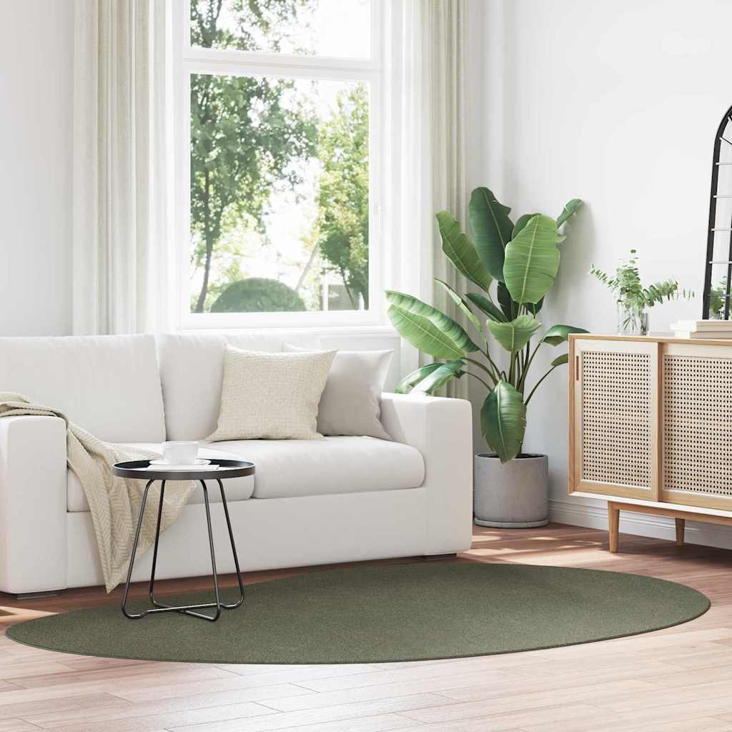 Tappeto HUARTE Verde foresta 160 x 230 cm Poliestere | homemem39