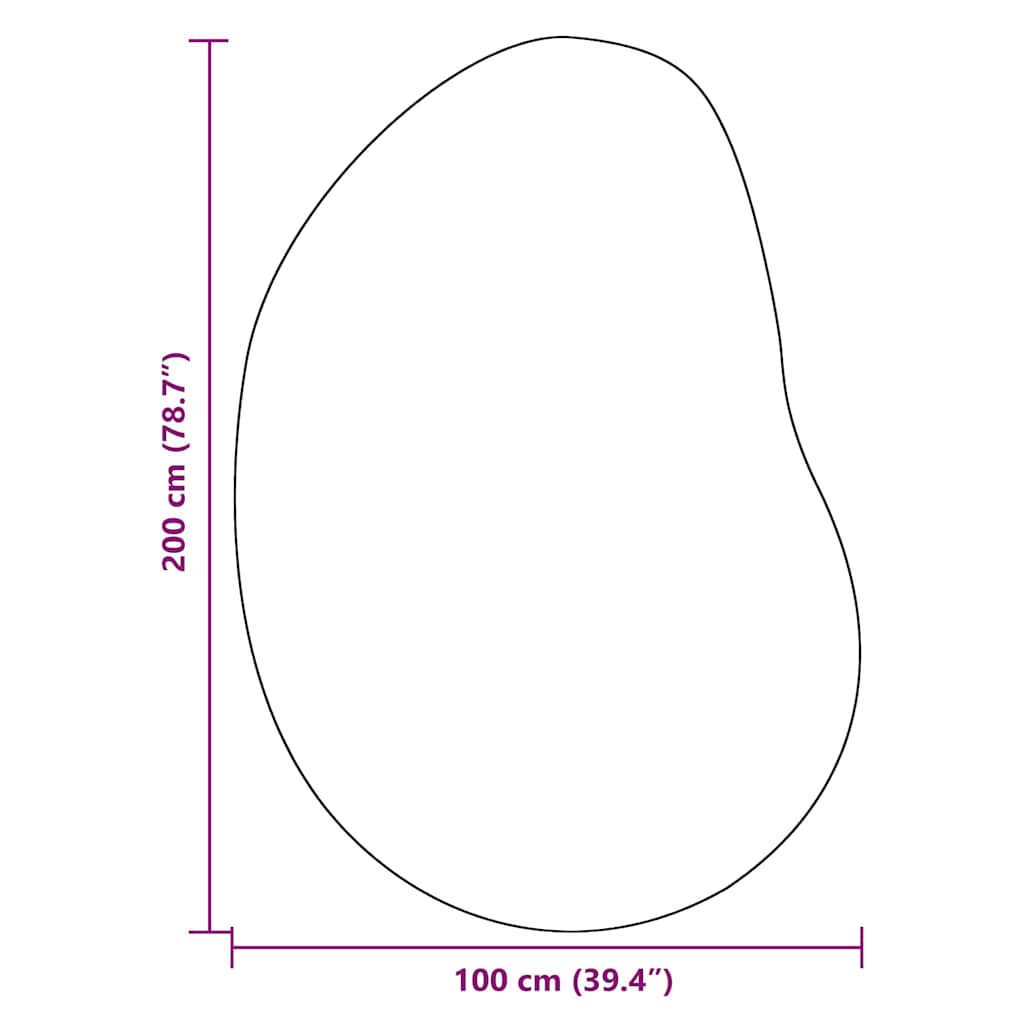 Tappeto Nero 100 x 200 cm Poliestere