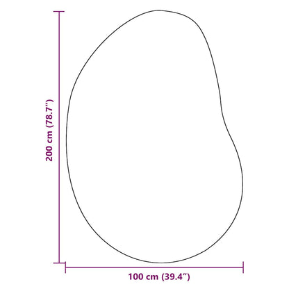 Tappeto Nero 100 x 200 cm Poliestere
