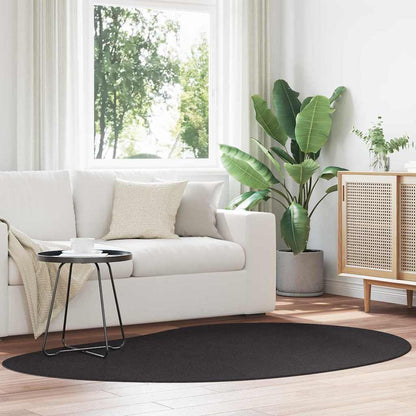 Tappeto Nero 140 x 200 cm Poliestere