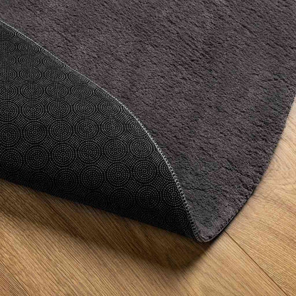 Tappeto HUARTE Antracite 80 x 150 cm Poliestere | homemem39