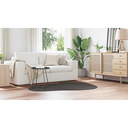 Tappeto HUARTE Antracite 120 x 170 cm Poliestere