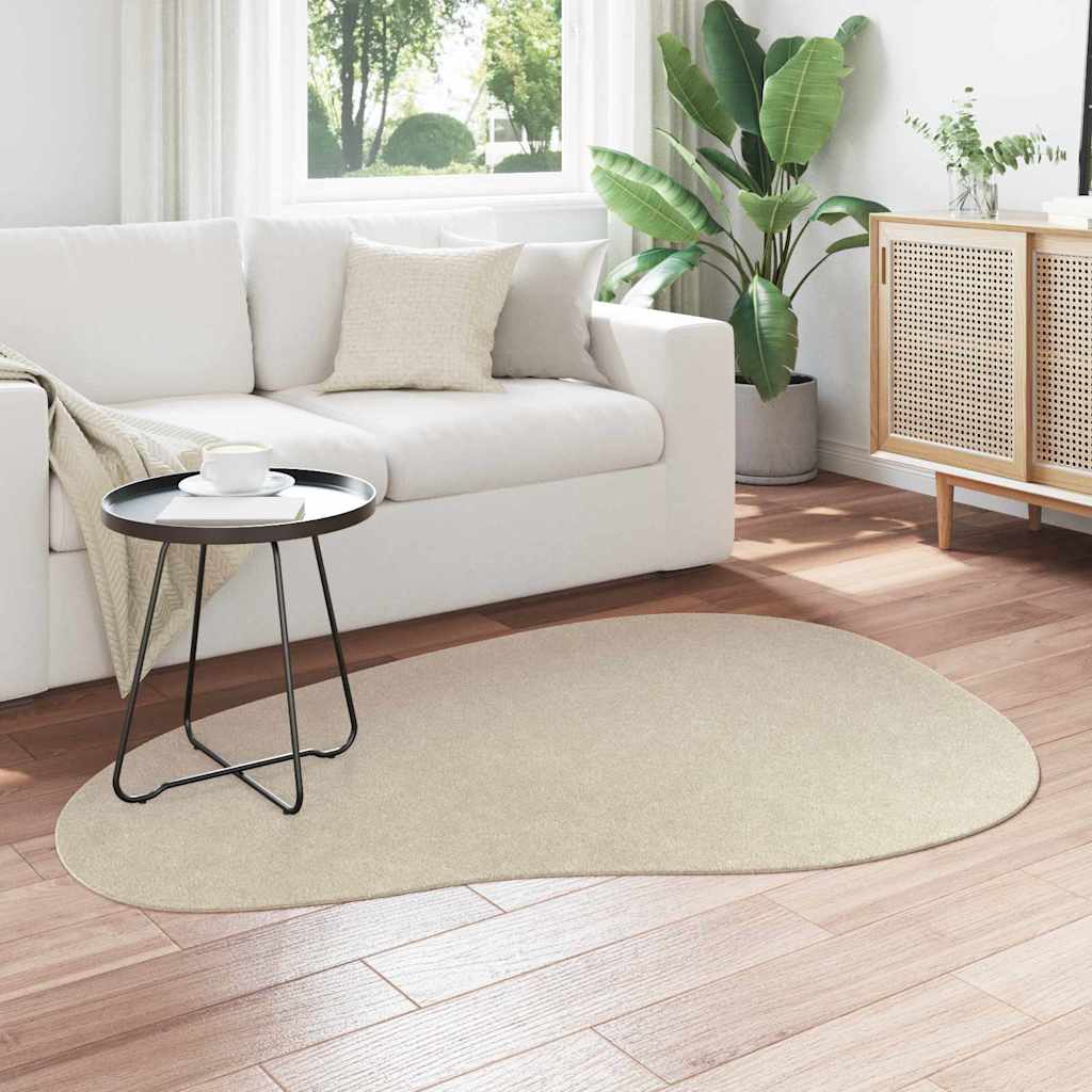 Tappeto HUARTE Beige 120 x 170 cm Poliestere | homemem39