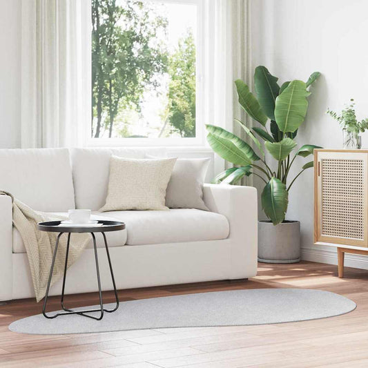 Tappeto HUARTE Grigio 100 x 200 cm Poliestere