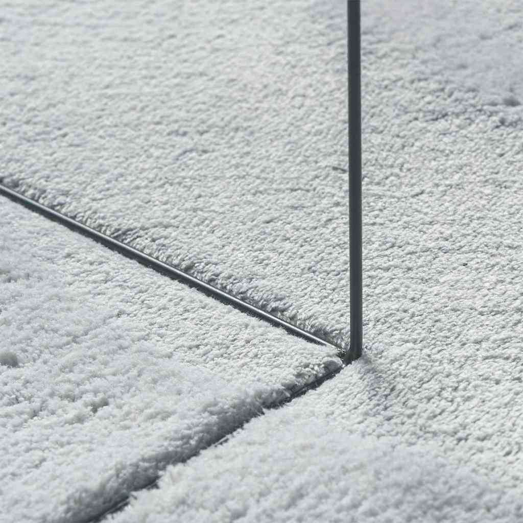 Tappeto HUARTE Grigio 140 x 200 cm Poliestere