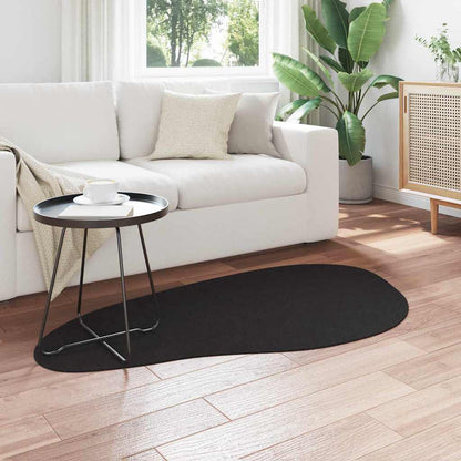 Tappeto HUARTE Nero 80 x 150 cm Poliestere | homemem39