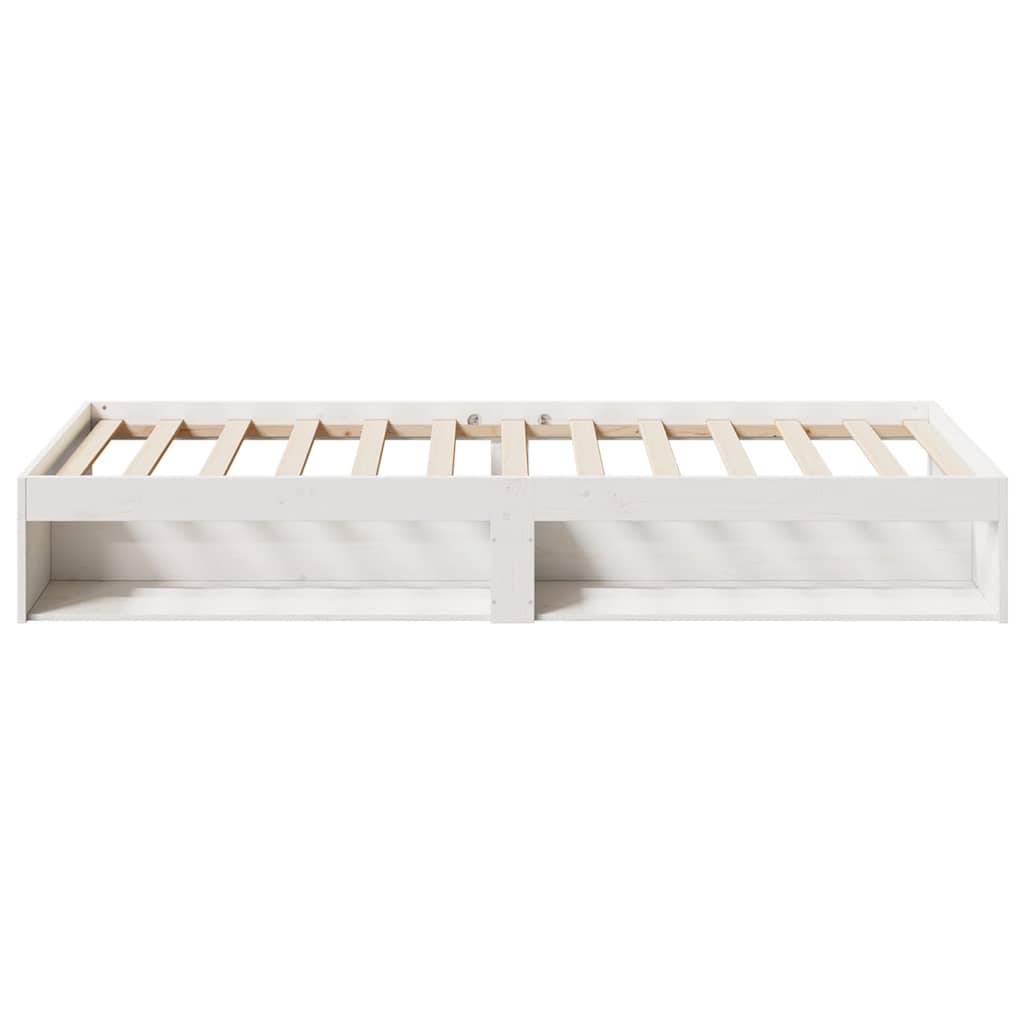 Dormeuse senza Materasso Bianco 100x200 cm Legno Massello Pino - homemem39