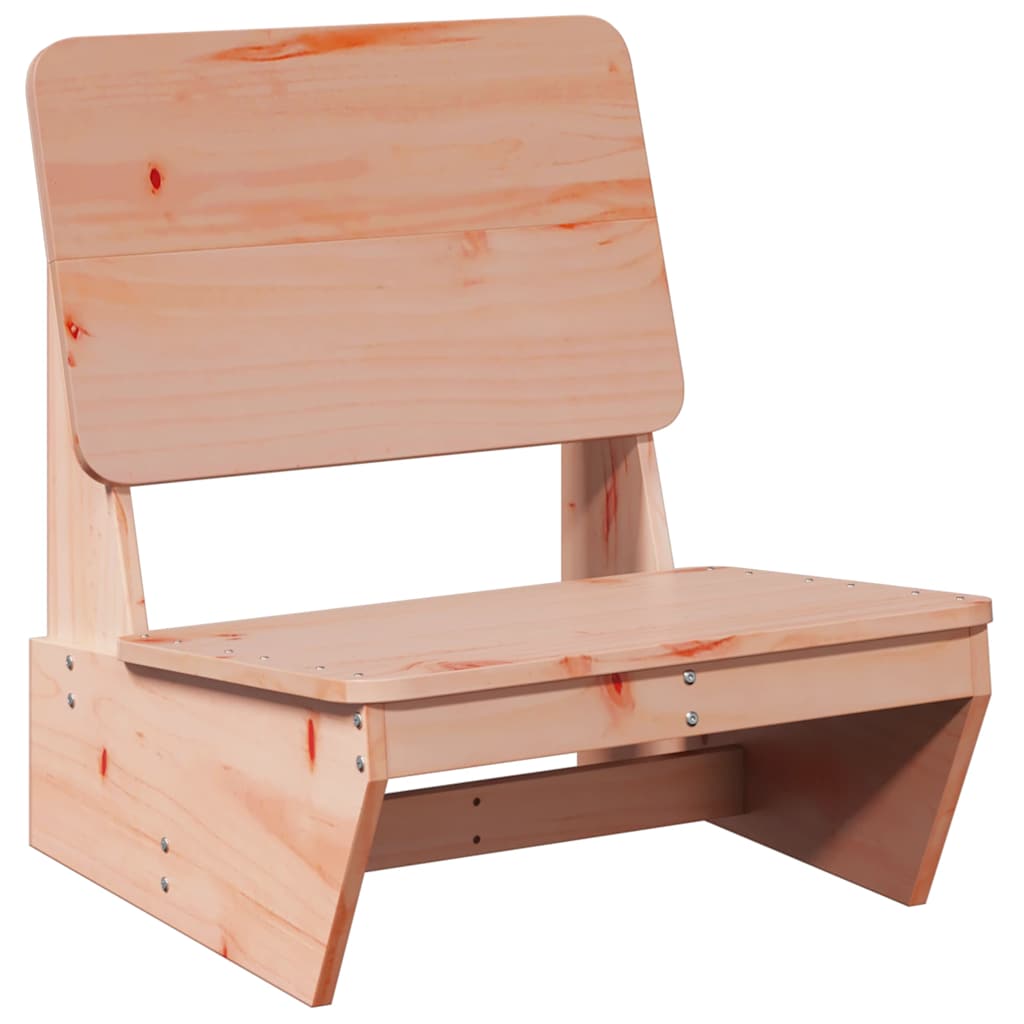 Sedie da Giardino 2pz 60x64x70,5 cm Legno Massello di Douglas - homemem39