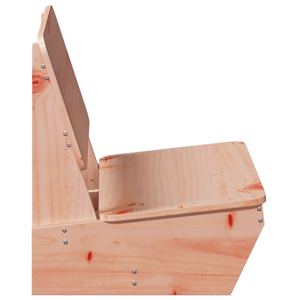 Sedie da Giardino 2pz 60x64x70,5 cm Legno Massello di Douglas - homemem39