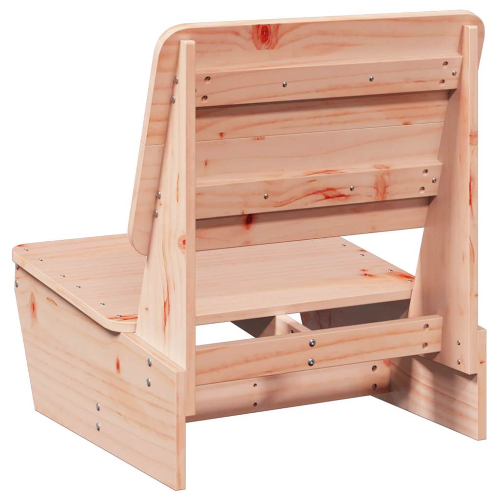 Sedie da Giardino 2pz 60x64x70,5 cm Legno Massello di Douglas - homemem39