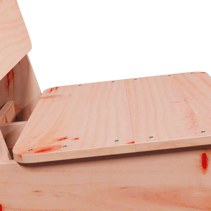 Sedie da Giardino 2pz 60x64x70,5 cm Legno Massello di Douglas - homemem39