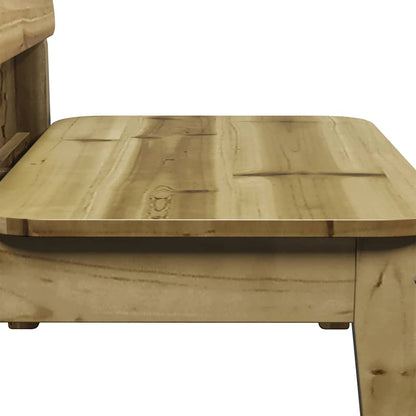 Sedia da Giardino 60x52,5x72 cm in Legno Impregnato di Pino - homemem39