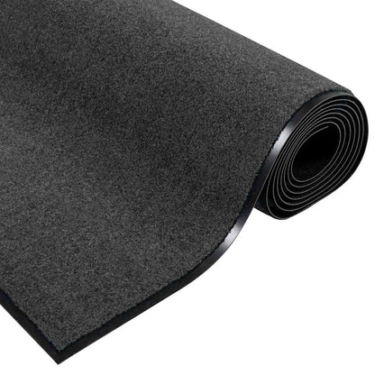 Tappetino Altro Antracite e Nero 120 x 250 cm Poliammide e PVC | homemem39