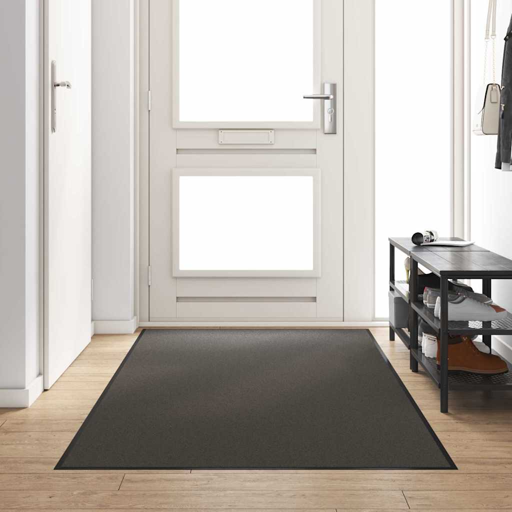 Tappetino Altro Antracite e Nero 120 x 250 cm Poliammide e PVC | homemem39