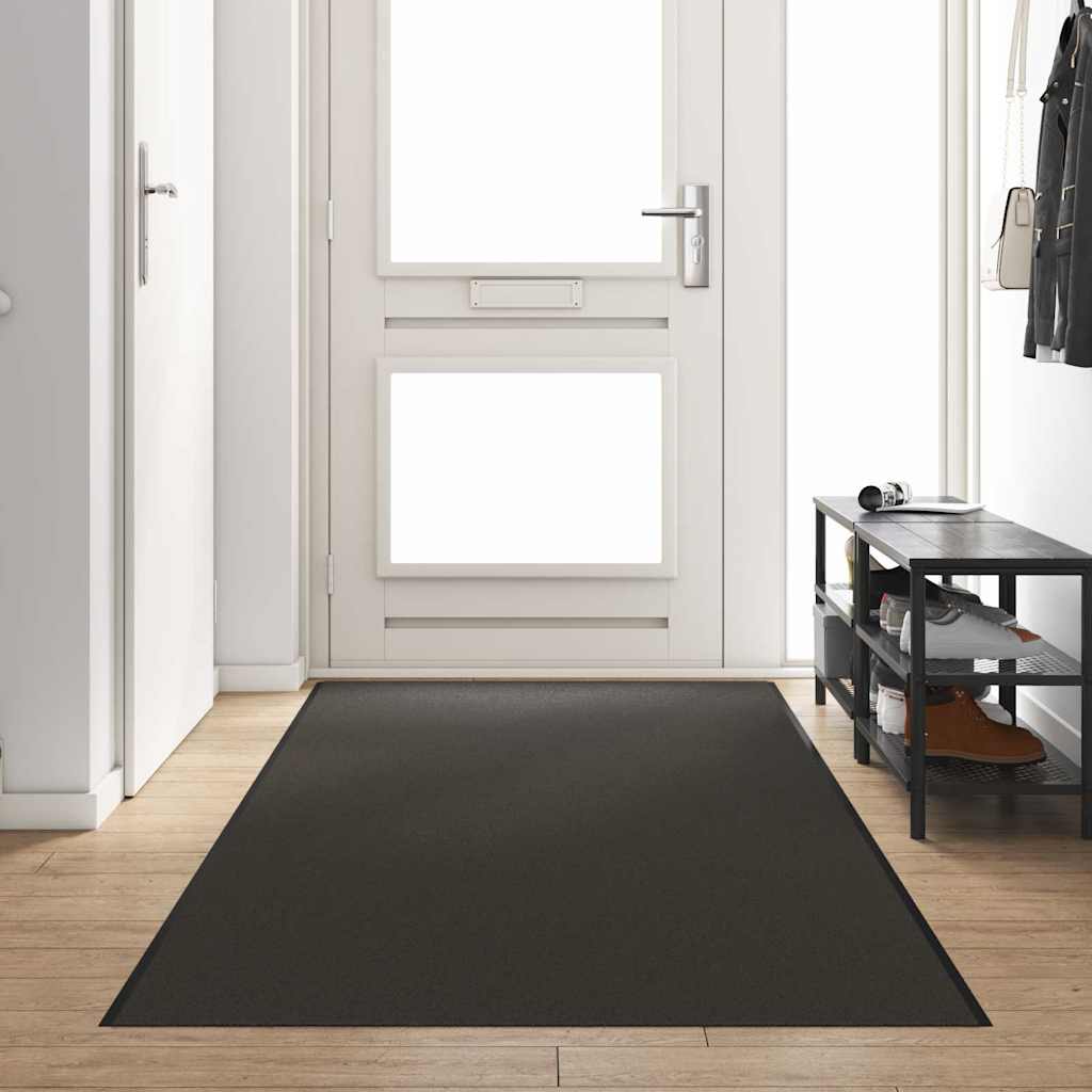 Tappetino Altro Antracite e Nero 120 x 350 cm Poliammide e PVC | homemem39