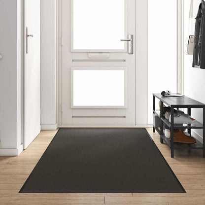 Tappetino Altro Antracite e Nero 120 x 350 cm Poliammide e PVC | homemem39