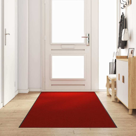 Tappetino Altro Rosso e Nero 120 x 400 cm Poliammide e PVC
