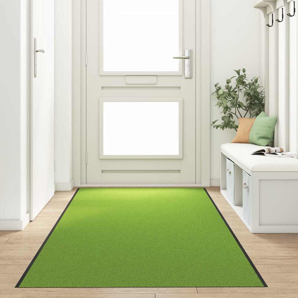 Tappetino Verde e Nero 120 x 400 cm 100% Poliammide | homemem39