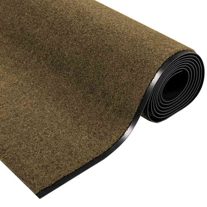 Tappetino Marrone e Nero 120 x 400 cm 100% Poliammide | homemem39