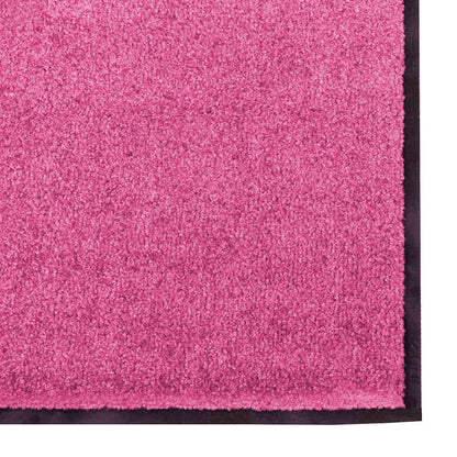Tappetino Rosa e Nero 120 x 250 cm 100% Poliammide | homemem39
