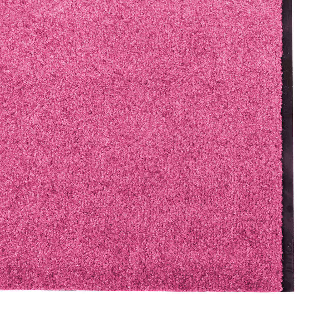 Tappetino Rosa e Nero 120 x 350 cm 100% Poliammide | homemem39