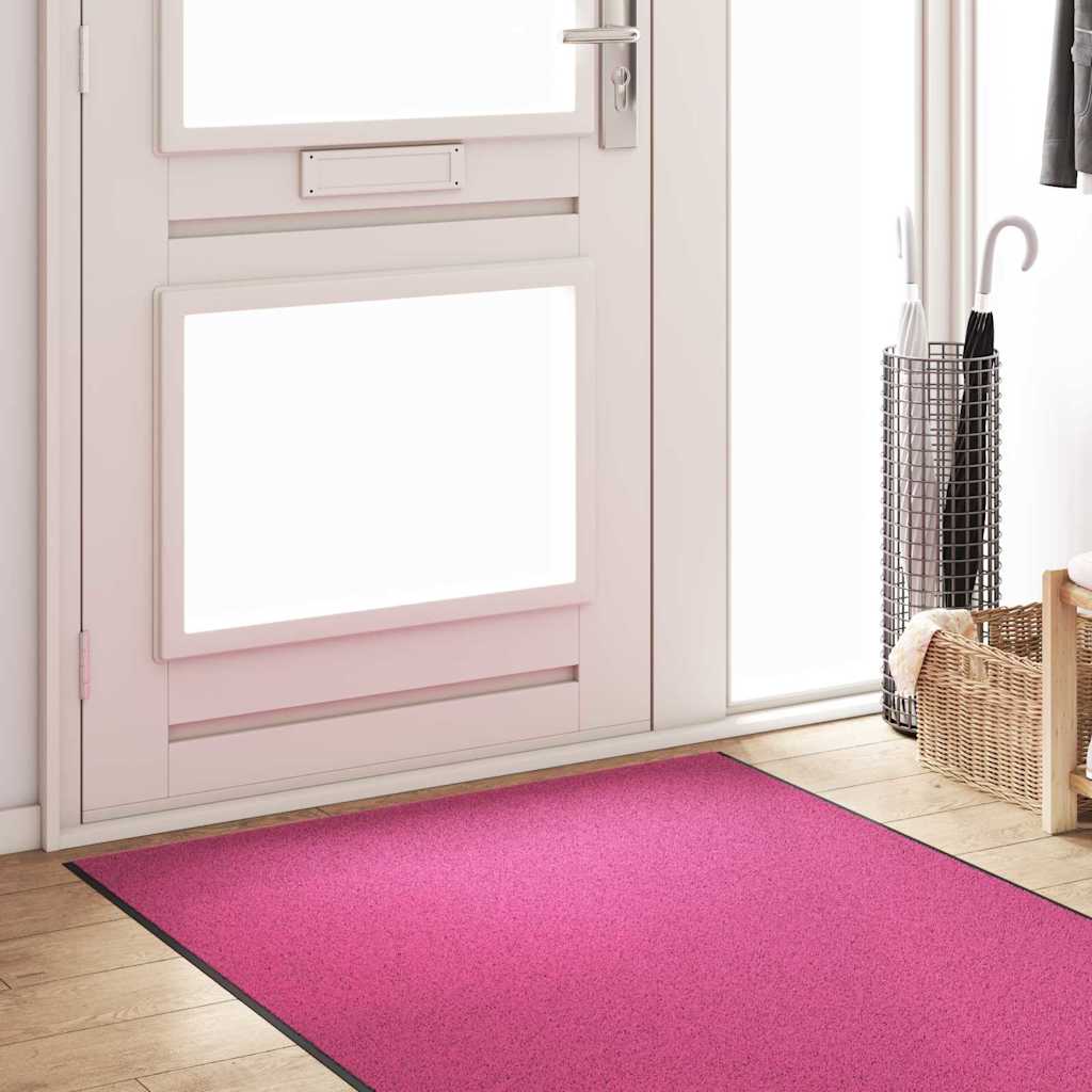 Tappetino Rosa e Nero 120 x 350 cm 100% Poliammide | homemem39