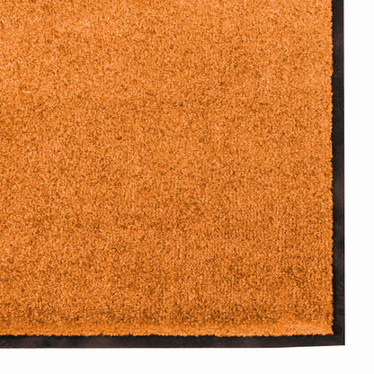 Tappetino Altro Arancione e Nero 120 x 250 cm Poliammide e PVC