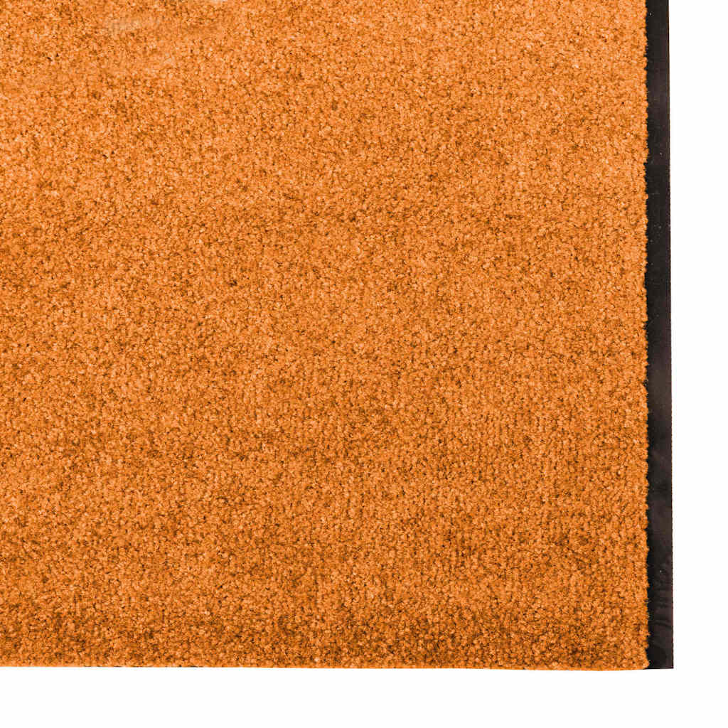 Tappetino Altro Arancione e Nero 120 x 400 cm Poliammide e PVC