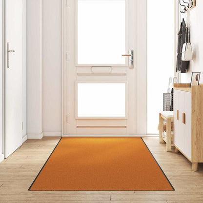 Tappetino Altro Arancione e Nero 120 x 400 cm Poliammide e PVC